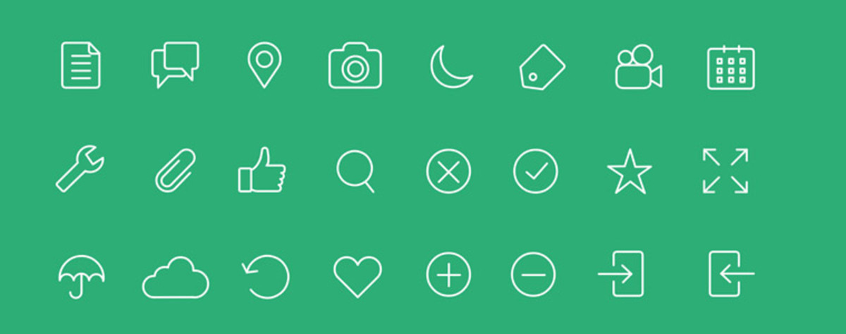 1200x474 Best Free Minimal Icon Sets