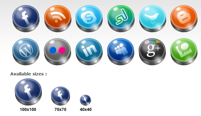 668x386 Best Free Social Media Icons Set