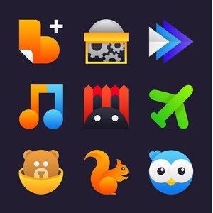 300x300 Best New Icon Packs For Android