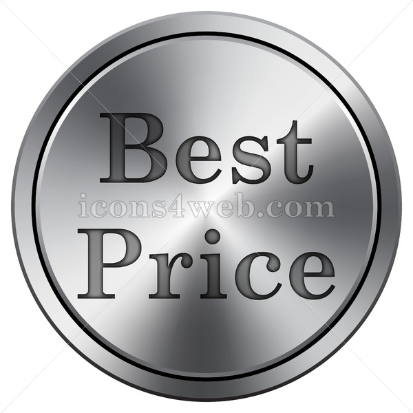 600x600 Best Price Icon Round Icon Imitating Metal