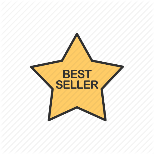 512x512 Best Seller, Favorite, Most Popular, Top Icon