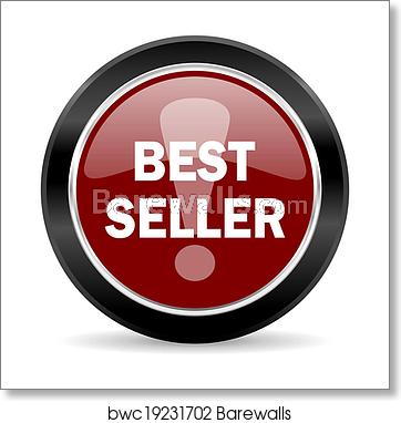 362x382 Best Seller Icon, Art Print Barewalls Posters Prints