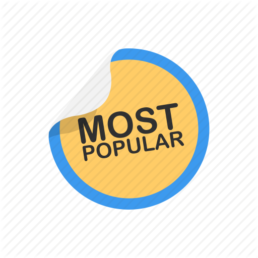 512x512 Badge, Best Seller, Most Popular, Tag Icon