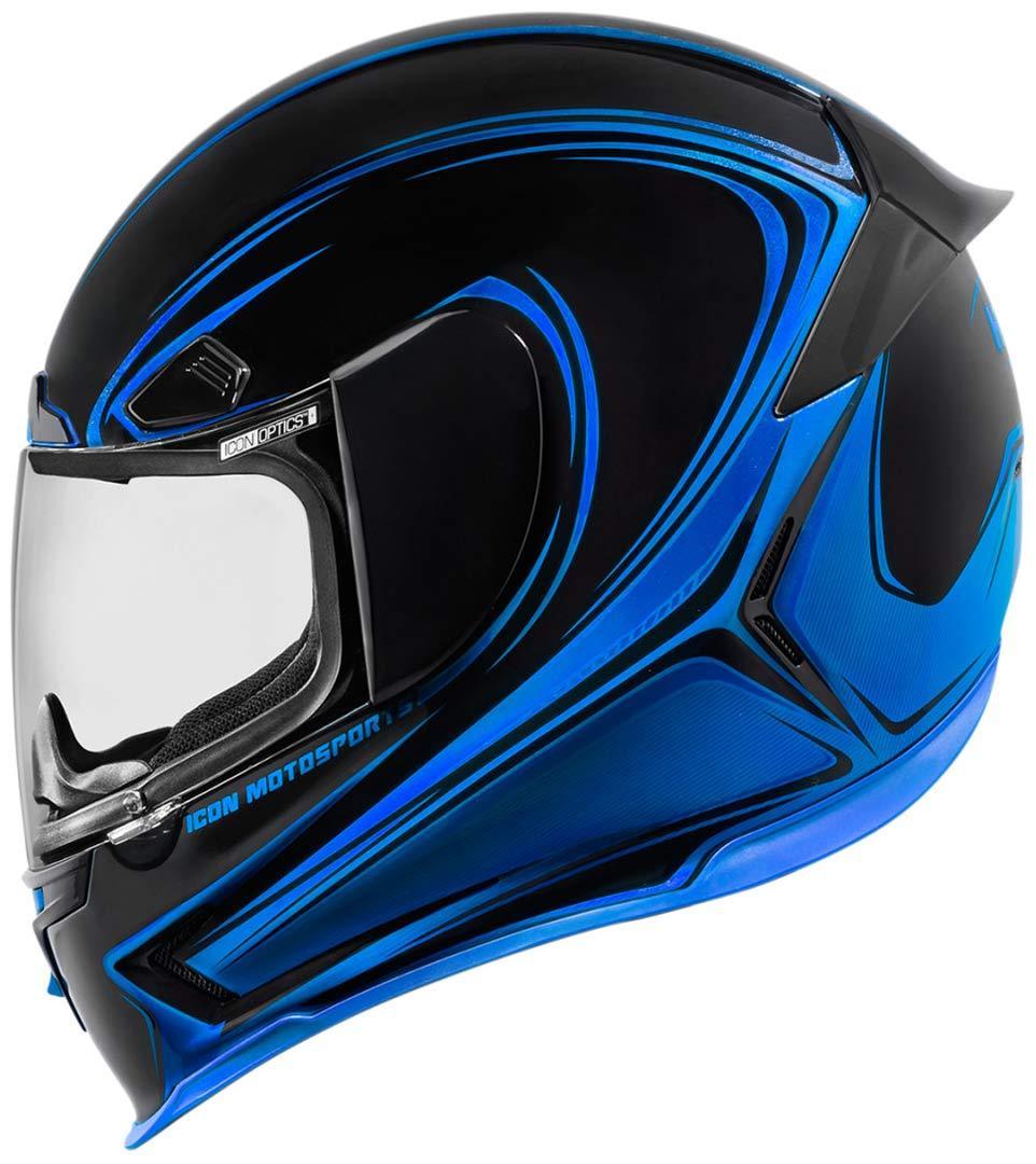 962x1080 Icon Airframe Pro Halo Helmets Blue Huge Discount,icon Leather