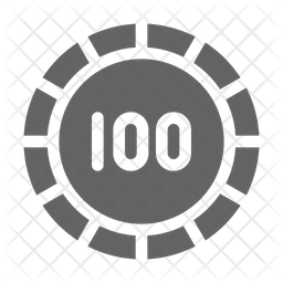 256x256 Bet Icon Of Glyph Style