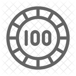 256x256 Bet Icon Of Line Style