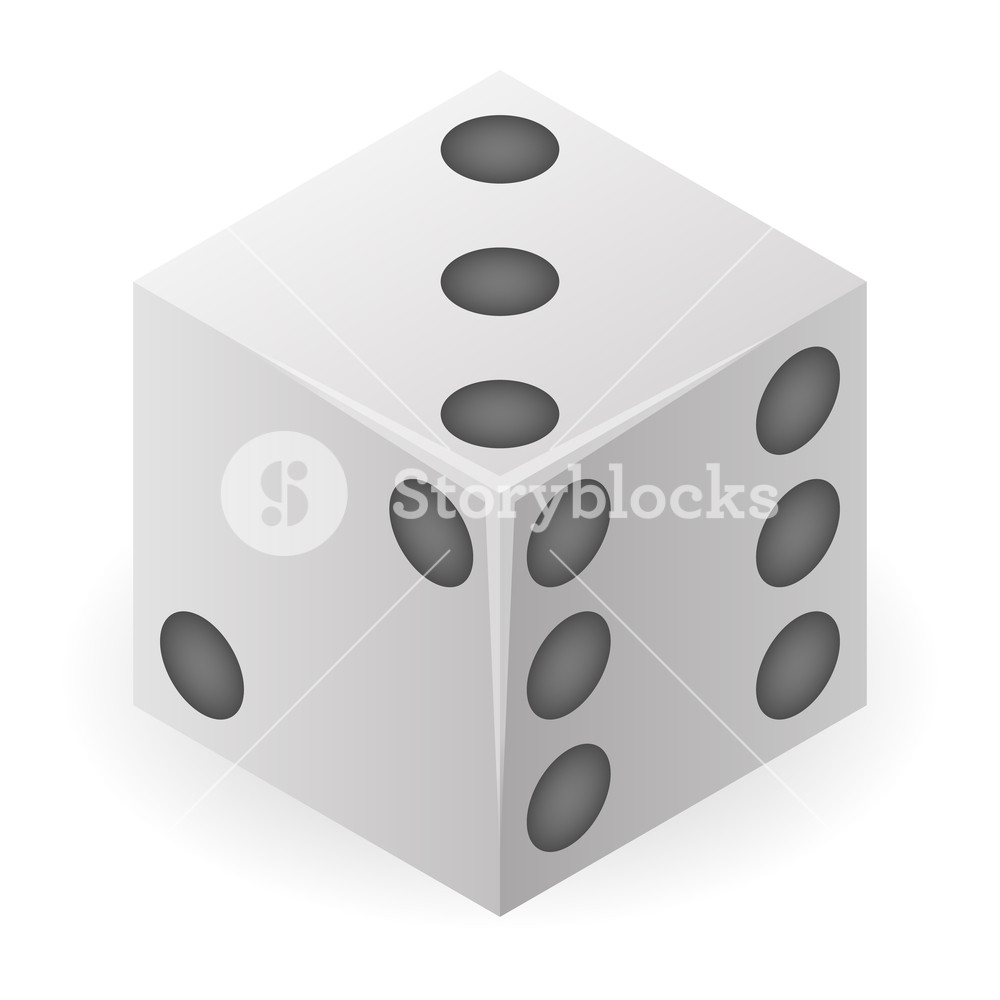 1000x1000 Bet Dice Icon Isometric Of Bet Dice Vector Icon For Web Design