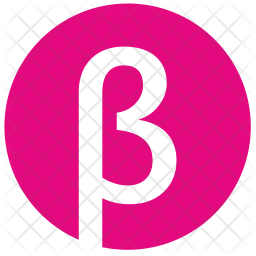 256x256 Beta Icon Of Flat Style
