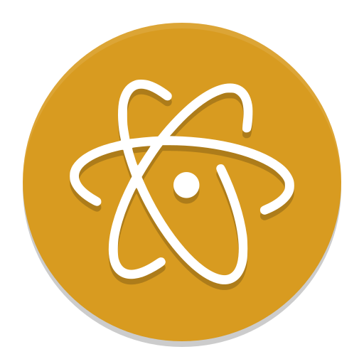 512x512 Atom Beta Icon Papirus Apps Iconset Papirus Development Team