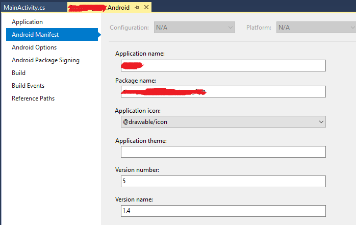 698x441 Beta Test Release App Icon And Name Are Defaults Xamarin