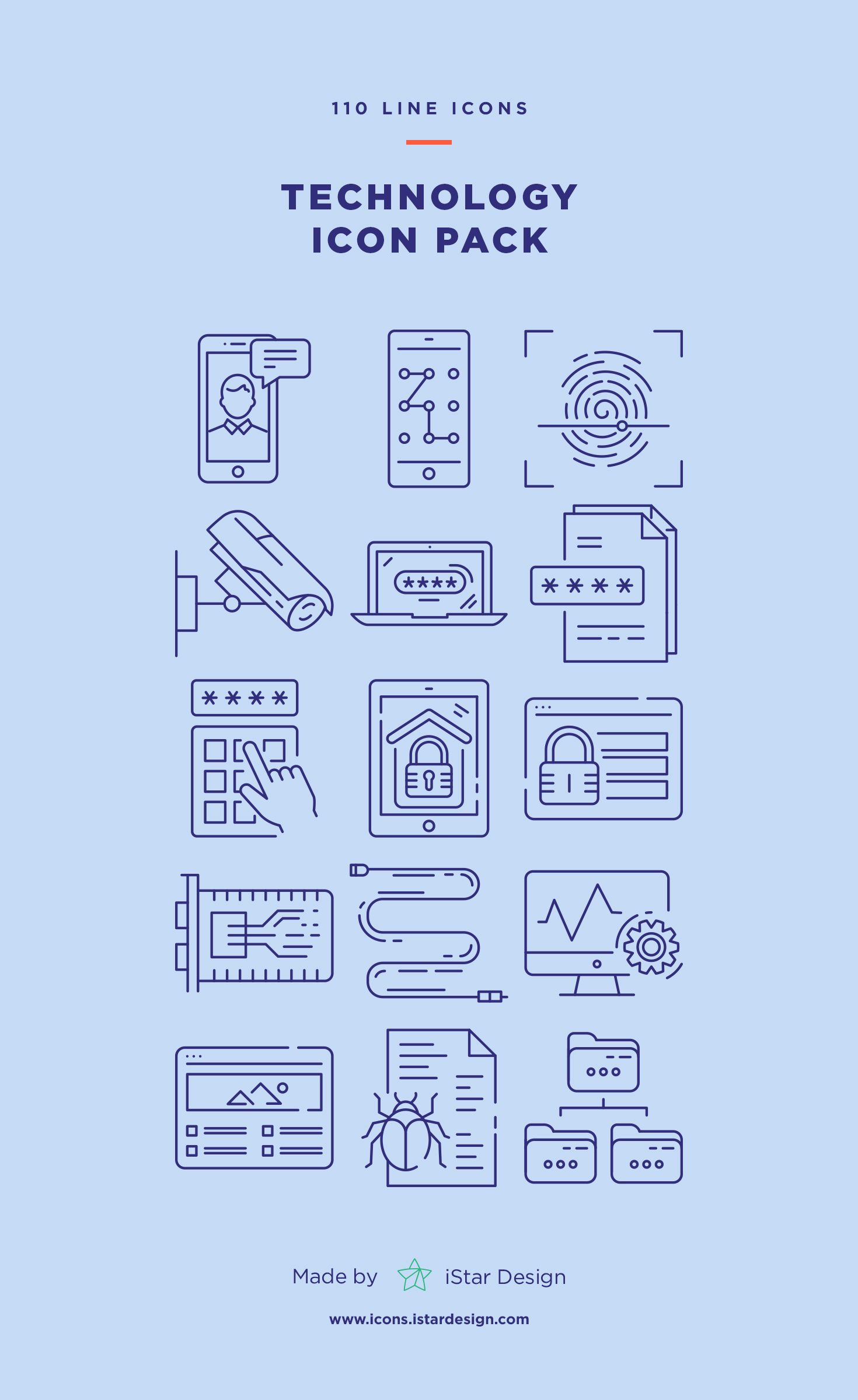 Download Technology Icons Set Made 1470x2400 Download Technology Icons Set Made