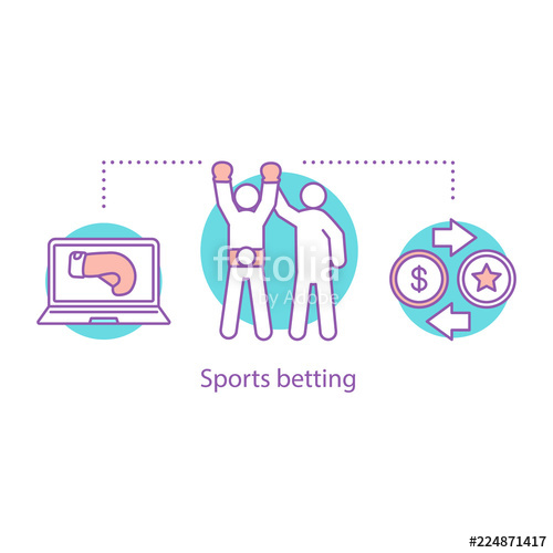 500x500 Sports Betting Concept Icon Stock Image And Royalty Free Vector