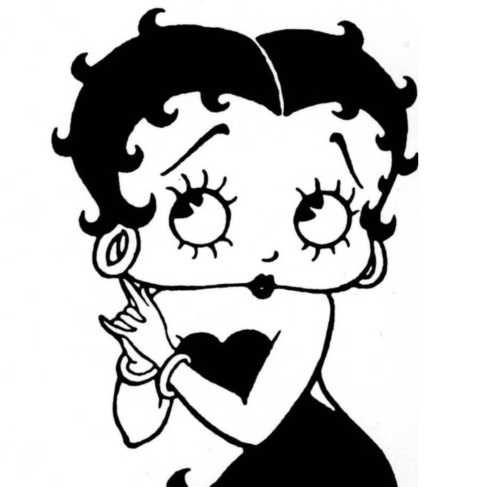 Betty Boop Clipart Images In Collection 700x700 Betty Boop Clipart Images In Collection