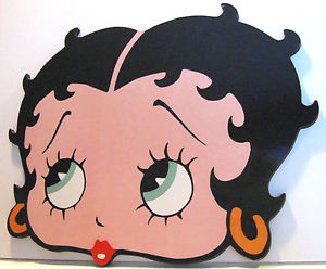 Betty Boop Die Cut Head Placemat Or Wall Decor Cartoon Icon 300x248 Betty Boop Die Cut Head Placemat Or Wall Decor Cartoon Icon
