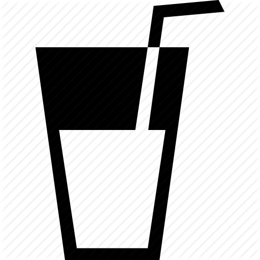 512x512 Beverage, Drink, Drinking, Glass, Straw Icon