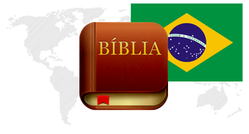 360x194 Bible Icon And Portuguese Flag Over World Map