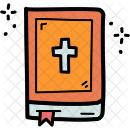 256x256 Bible Icon Of Colored Outline Style