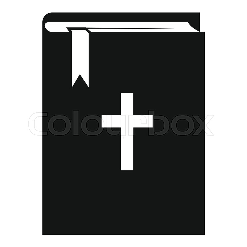 800x800 Bible Icon Simple Illustration Of Stock Vector Colourbox