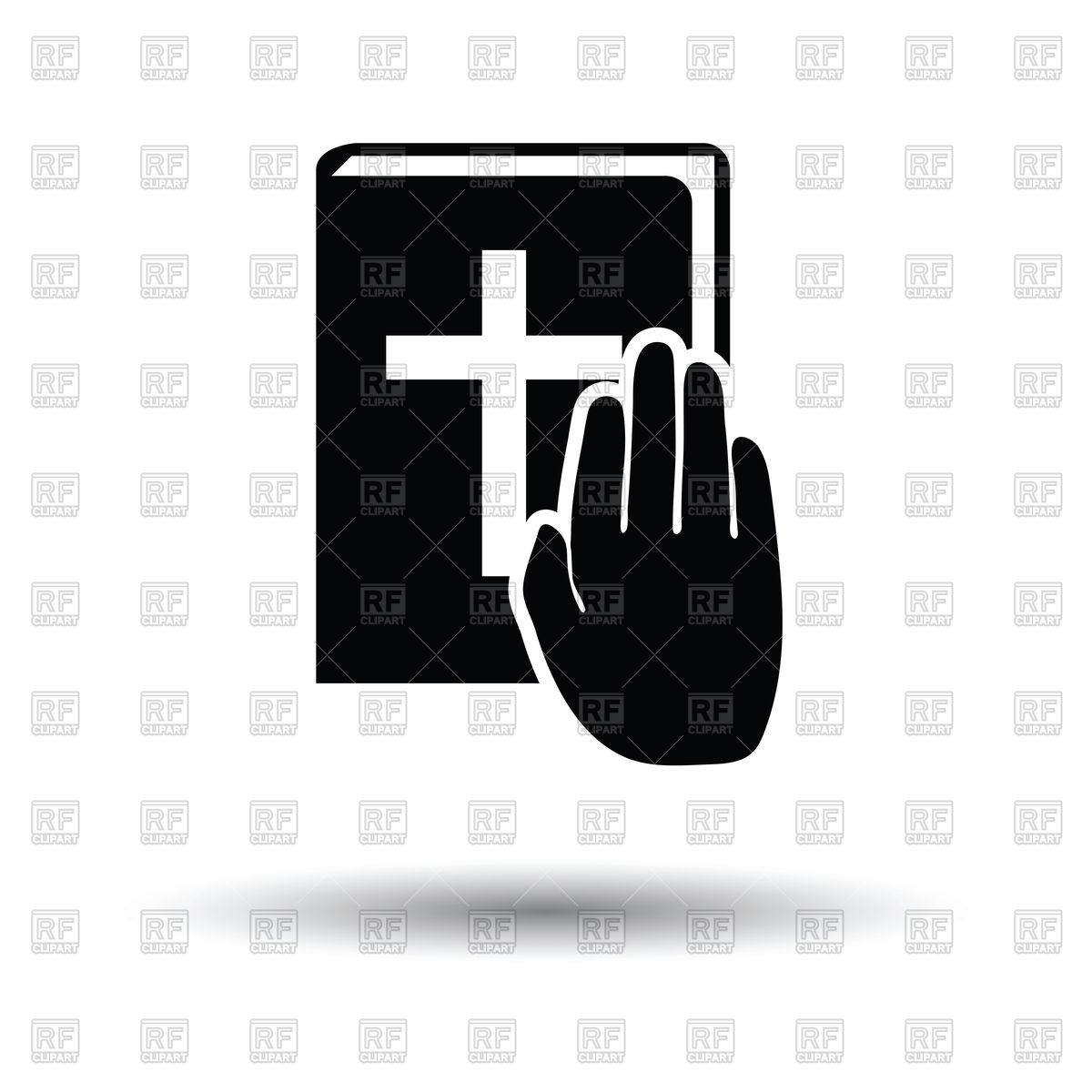 1200x1200 Hand On Bible Icon Vector Image Of Signs, Symbols, Maps Angelp