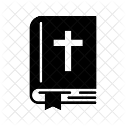 256x256 Bible Icon Of Glyph Style