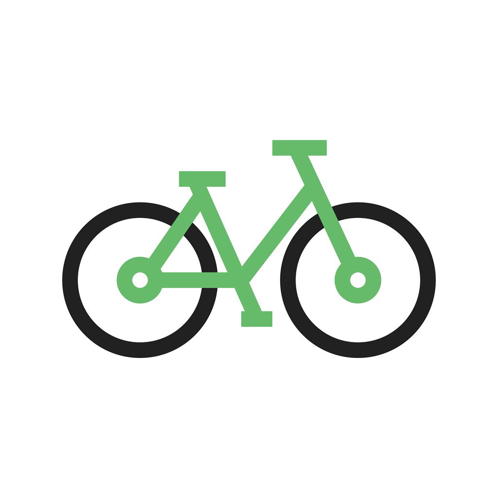 1024x1024 Bicycle Line Green Black Icon