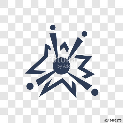 500x500 Big Bang Icon Vector Stock Image And Royalty Free Vector