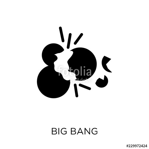 500x500 Big Bang Icon Big Bang Symbol Design From Astronomy Collection