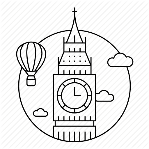 512x512 Attraction, Big Ben, Capital, City, England, London, Uk Icon