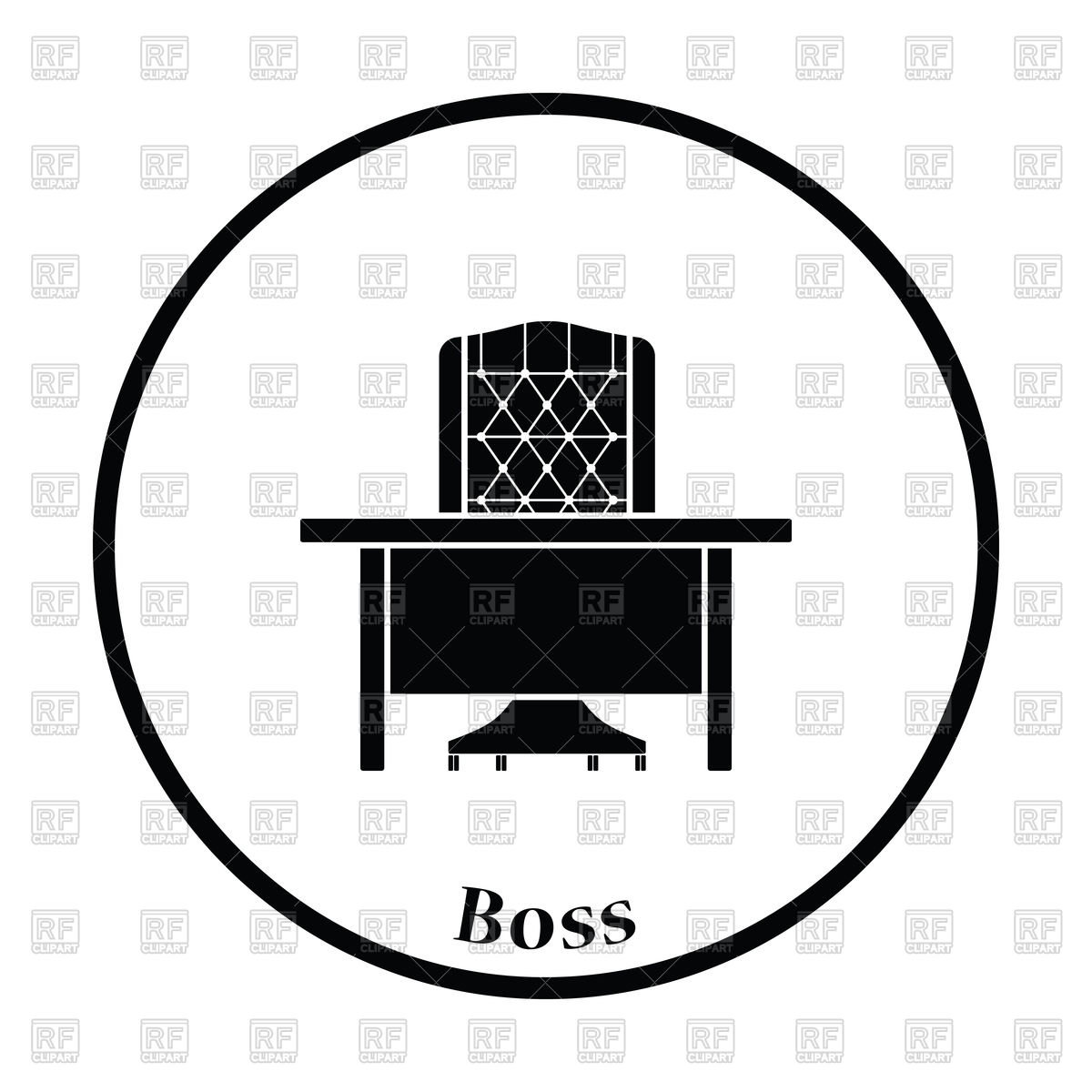 1200x1200 Icon Of Table And Armchair