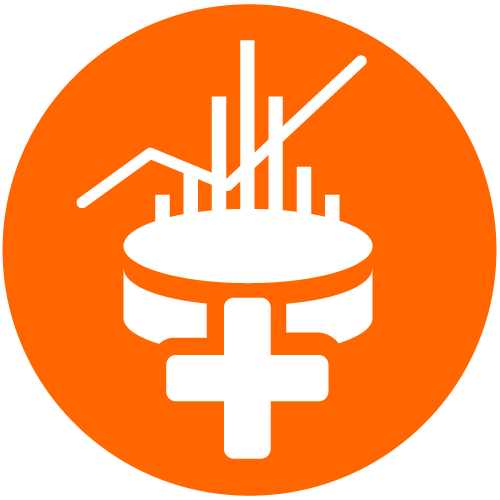 Big Data Analytic Icon 500x500 Big Data Analytic Icon