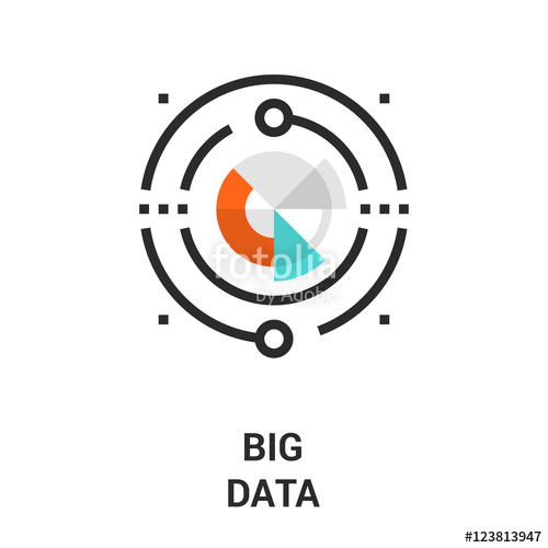 Big Data Icon Stock Image And Royalty Free Vector 500x500 Big Data Icon Stock Image And Royalty Free Vector
