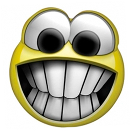 264x264 Big Teeth Emoticon Emoticons And Smileys For Facebookmsnskype
