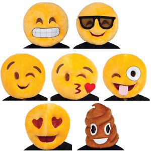 300x300 Adult Novelty Emoji Emoticon Big Mascot Head Funny Fancy Dress