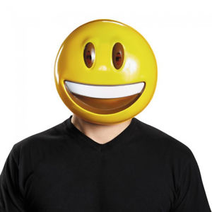 300x300 Emoji Smile Mask Emoticon Smiley Big Face Costume Happy Laughing