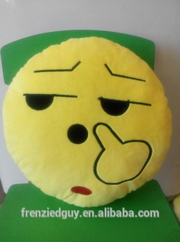 260x350 Nose Pick Cushion Big Emoticon Emoji Pillow