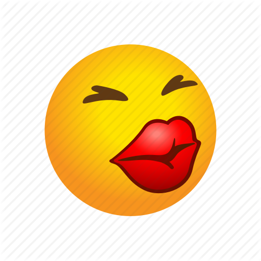 512x512 Big, Emoticon, Kiss Icon