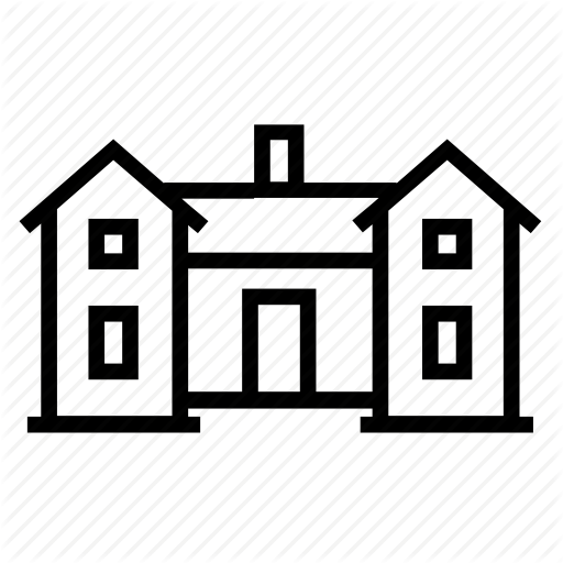 512x512 Big, Building, Estate, Home, House Icon