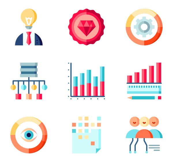 600x564 Big Data And Web Icon Packs