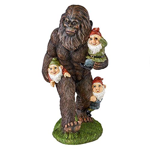 500x500 Design Toscano Schlepping Gnomes Bigfoot Yeti