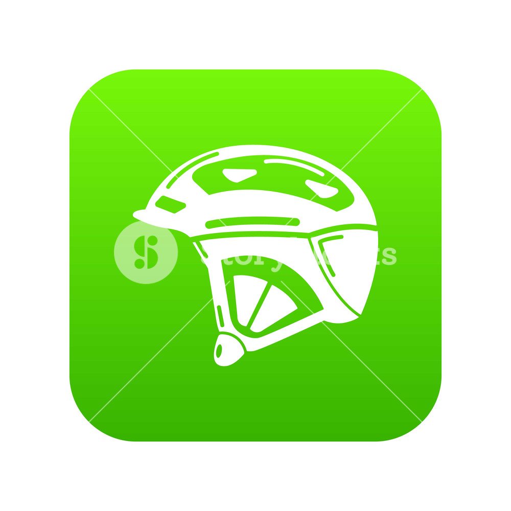 Bike Helmet Icon Green Vector Isolated On White Background Royalty 1000x1000 Bike Helmet Icon Green Vector Isolated On White Background Royalty