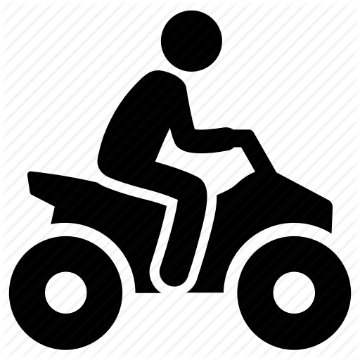 512x512 All Terrain Vehicle, Atv, Four Wheeler, Mountain Bike, Quad Bike