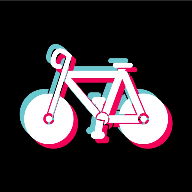 640x640 Vector Bicycle Icon, Biking, Road, Race Png And Vector