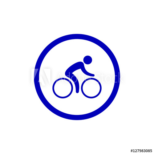 Bicycle Lane Sign Sign Bicycle Path Icon In Blue Circle Rules 500x500 Bicycle Lane Sign Sign Bicycle Path Icon In Blue Circle Rules