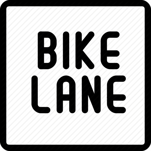 Bike, Lane, Road, Sign, Street, Transport, Transportation, Travel Icon 512x512 Bike, Lane, Road, Sign, Street, Transport, Transportation, Travel Icon