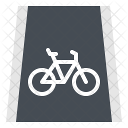 Bike Lane Icon Of Flat Style 256x256 Bike Lane Icon Of Flat Style