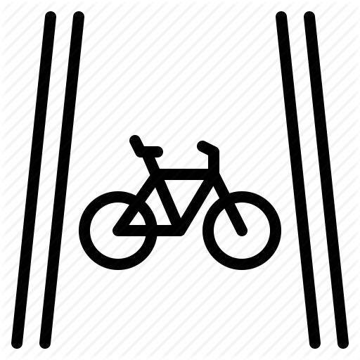 Bicycle, Bike, Lane, Road, Way Icon 512x512 Bicycle, Bike, Lane, Road, Way Icon
