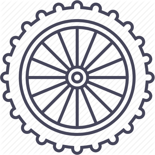 512x512 Bicycle, Front Wheel, Mountain Bike, Wheel Icon