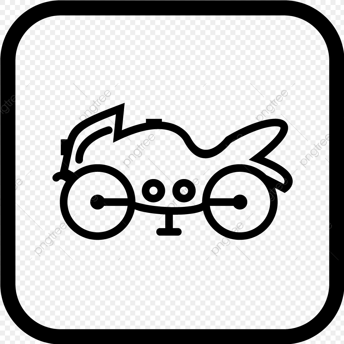 1099x1099 Heavy Bike Icon Design, Biker, Bike, Heavybike Png And Vector