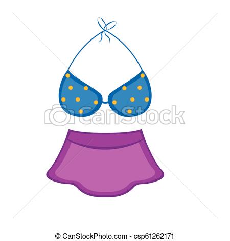450x470 Isolated Summer Bikini Icon Vector Illustration Design