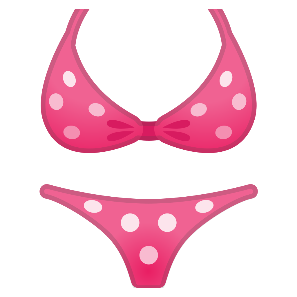 1024x1024 Bikini Icon Noto Emoji Clothing Objects Iconset Google